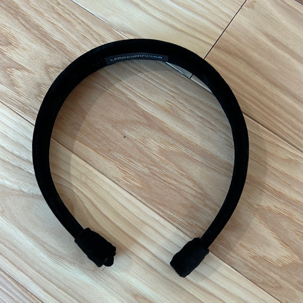Black Velvet Headband